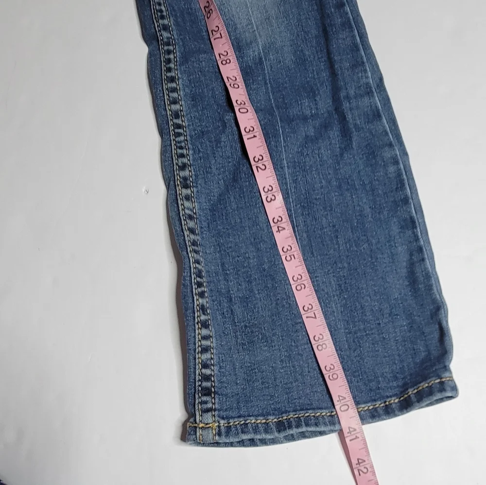 Shyanne Bootcut Jeans Size 28 Embellished Pocket Stretch Denim